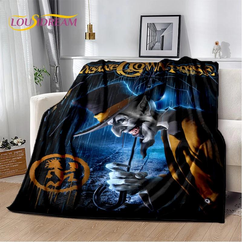 Icp Insane Clown Posse Джаггало Рэп Метал Мягкое Фланелевое Одеяло для Кровати Спальни Дивана Пикника, Плед для Укрытия на Улице Подарок