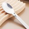 Tea Kitchen Tool Cream Dessert Spoon Folding Spoon Soup Spoon Outdoor Tableware Travel Tableware