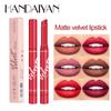 8 Colors Matte Waterproof Velvet Nude Lipstick Pink Red Sexy Lip Matt Long Lasting Pigments Makeup