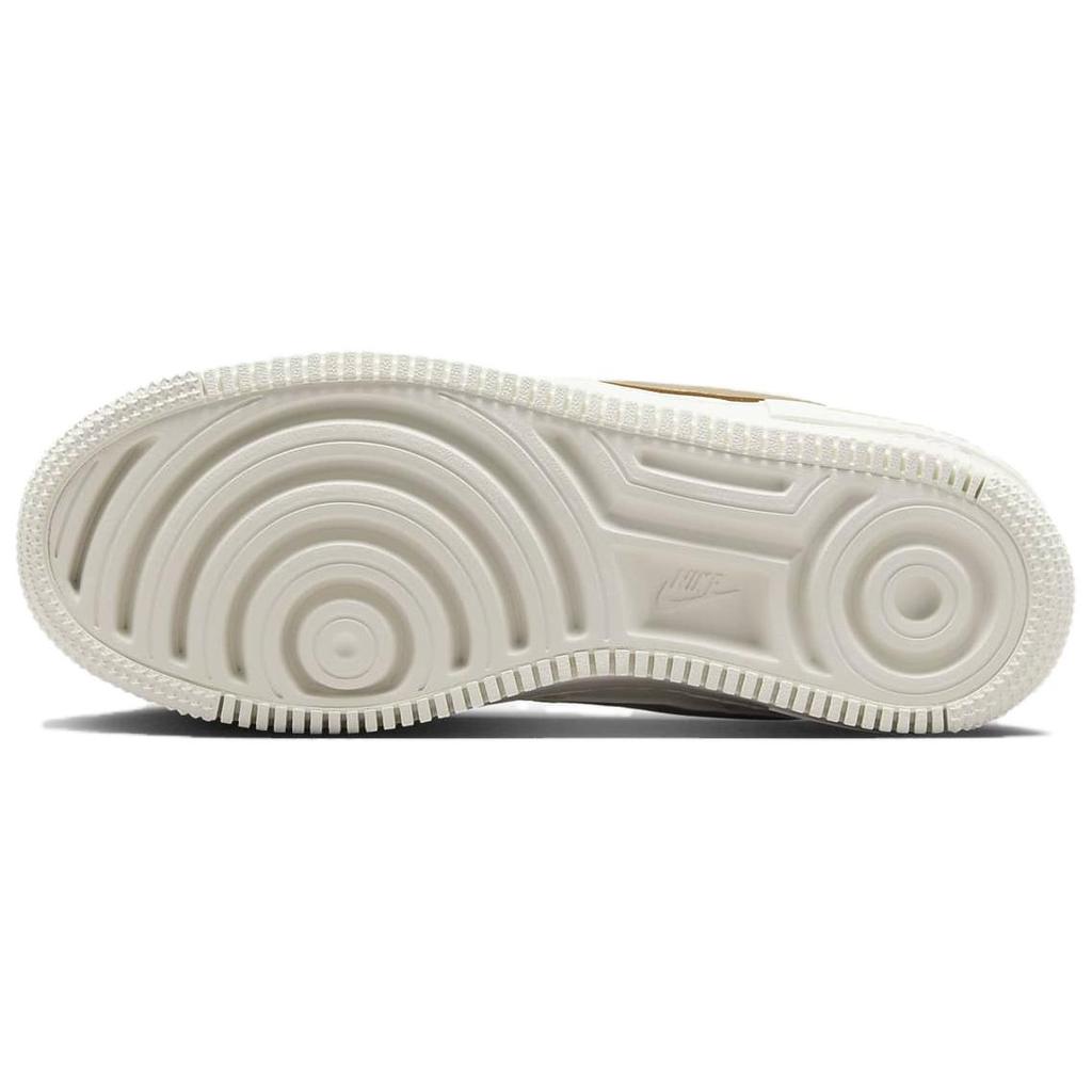 Nike Air Force 1 Shadow Sail Metallic Gold Women Sneakers Cream Coconut-Milk DZ1847-108