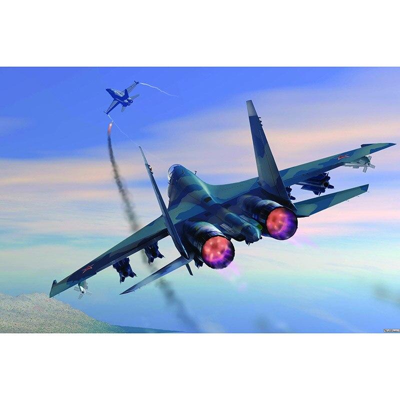 Полный круглый алмаз живопись самолет реактивный истребитель мозаика 5d Diy Алмазная вышивка горный хрусталь картина для домашнего декора стены