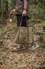 camping moon Canvas Tote Military Tote Camping Gear Storage Case Camping Tote 24oz Extra Thick Canvas B4 Size B-189
