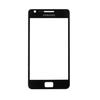 Black Front Screen Glass + Adhesive for Samsung Galaxy S2 I9100