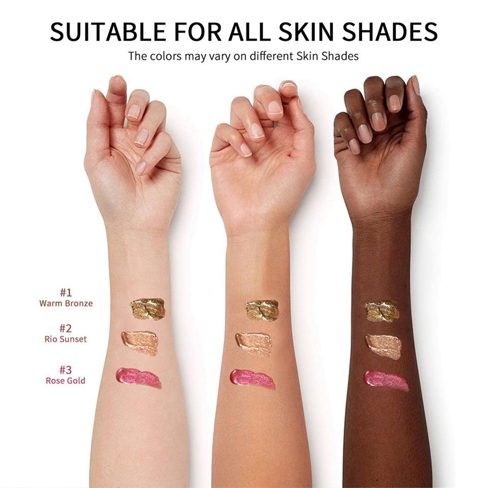 Glowmoves Glow Oil Hydrating Nourishing Facial Body Clavicular Brightening Liquid Fine Sparkling Party Beach Sparkling Oil