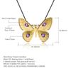 Original Designer Brooch Pendant Dual Use Butterfly Design Palace Style S925 Silver Natural Amethyst Necklace Pendant