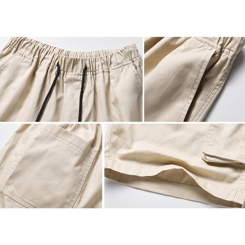 Большие размеры 8XL7XL 6XL XXXXXL 2022 Новые свободные спортивные шорты Брюки-карго Хлопковые однотонные камуфляжные летние большие размеры 8 цветов