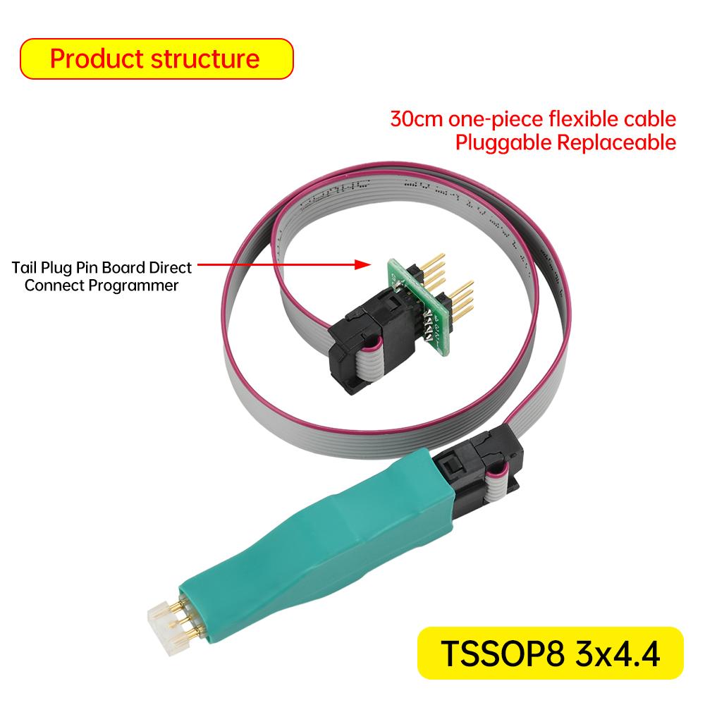Микросхема TSSOP8/MSOP8 Probe Burn Read/Write Test Spring Needle Program Download Wire Programmer Electronic Repair Tools