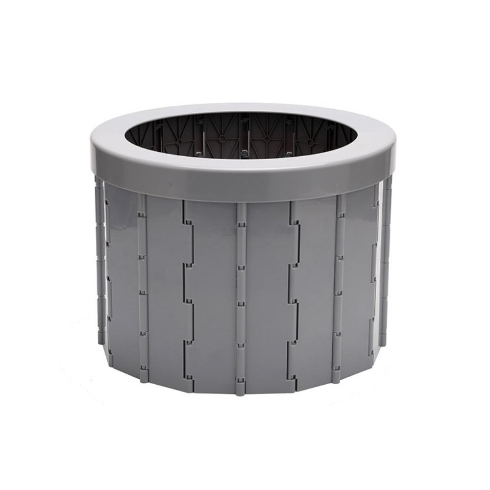 Водонепроницаемый портативный горшок с сумкой для хранения, автомобильная мусорка, складной туалет для улицы для взрослых