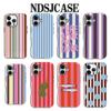 Роскошный чехол Clmj More Amor Colors Stripes для iPhone 17 16 15 14 13 12 11 X XS XR XSMAX 7 8 Air Pro Max Plus Двухслойный