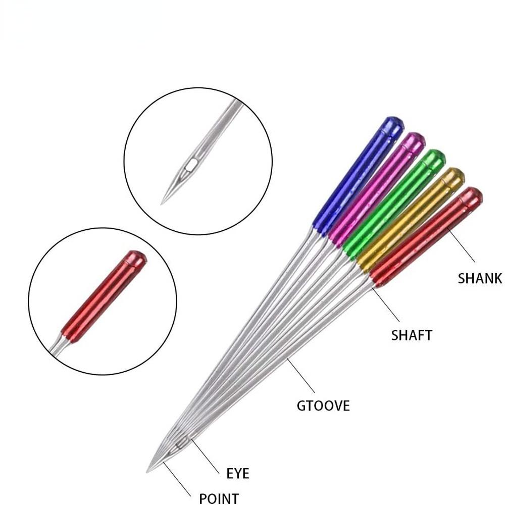 3 бутылки-9 шт., универсальные иглы для машины с обычными точками, предотвращающие прыжки, для домашней швейной машины, эластичная ткань, швейные инструменты «сделай сам»