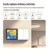Aqara Liren D1 Smart Switch connects to Mijia HomeKit wireless remote control panel.