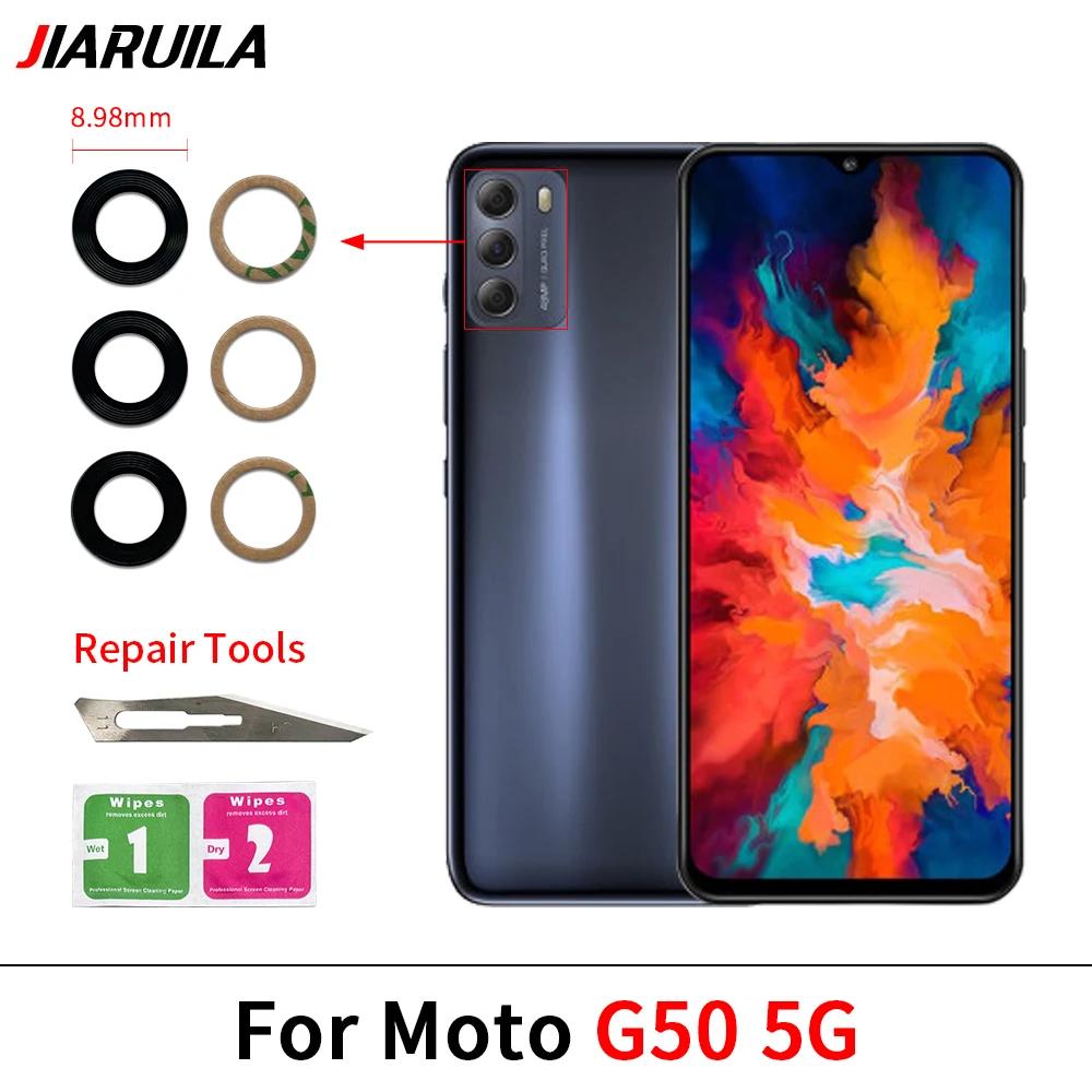 Объектив камеры для Moto G85 G100 G200 G62 G60S G54 5G G52 G51 5G G41 G24 Power G14 Задняя стеклянная линза камеры с клейкой основой