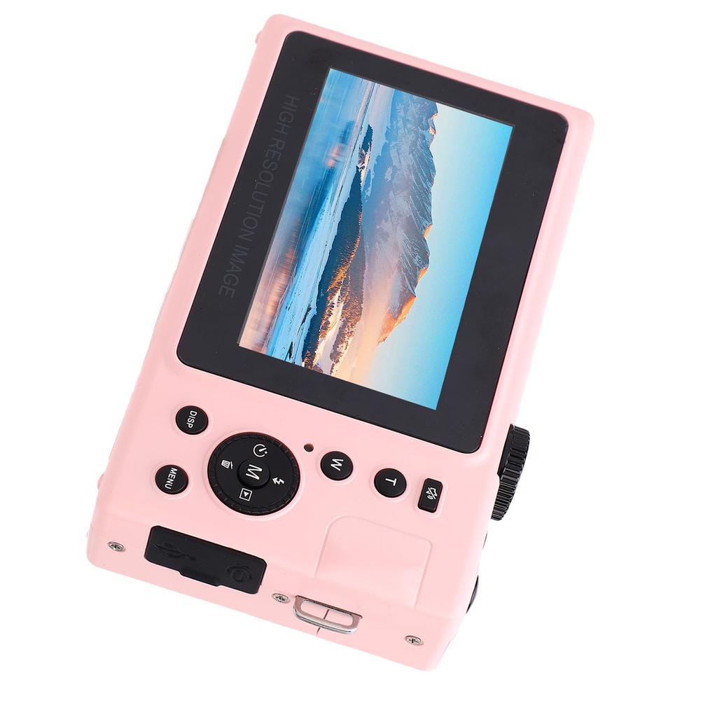 4K Digital Camera for Photography Auto 6 P HD Camera with 10 Filters Front Flash 3 Inch Screen