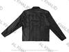 AL KHALID Men's Leather Jacket Black Genuine Lambskin Leather Jacket Motorcycle Stylish