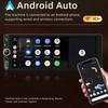 Автомагнитола Android 13 Single Din с GPS-навигацией, 6,86-дюймовым сенсорным экраном, поддержкой Carplay, Android Auto, WiFi, BT