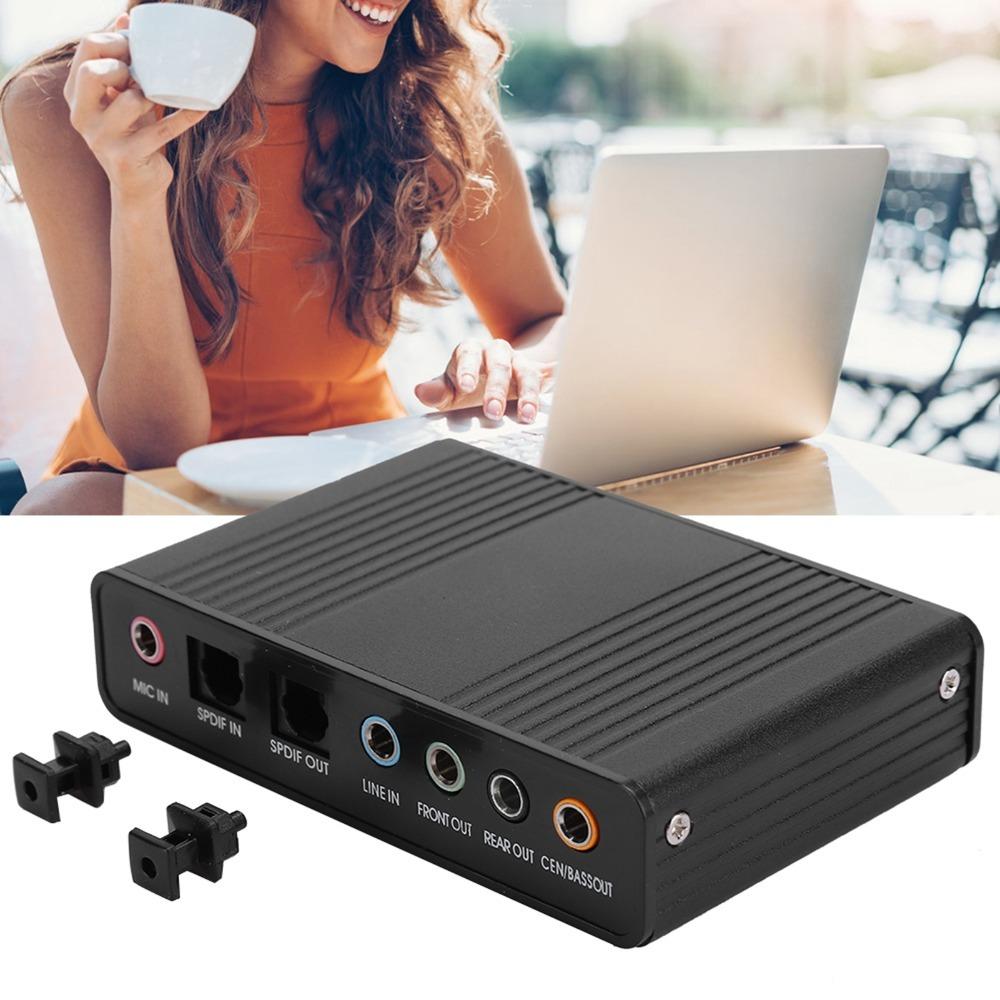 5.1-канальная внешняя звуковая карта Plug and Play для аудиовхода SPDIF, звуковая карта для караоке-записи
