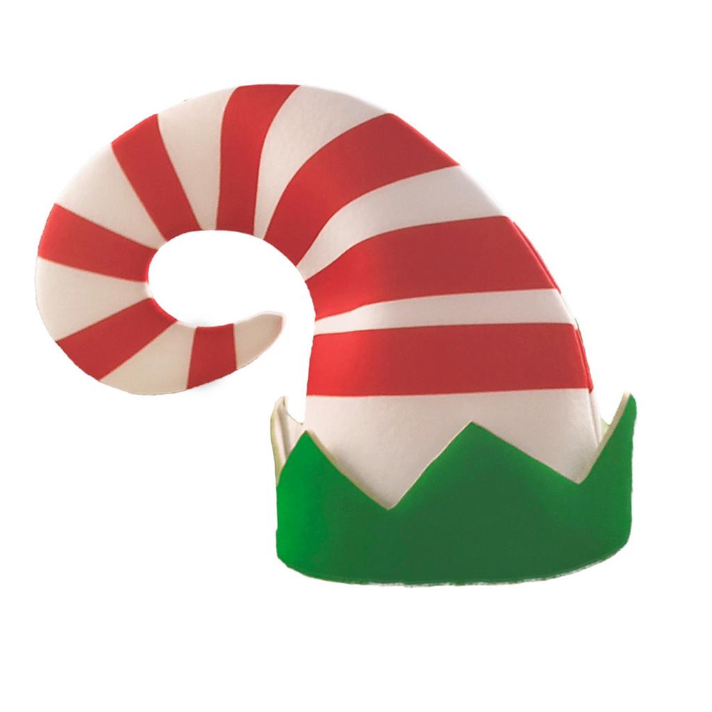 Взрослая рождественская шапка полосатая шапка