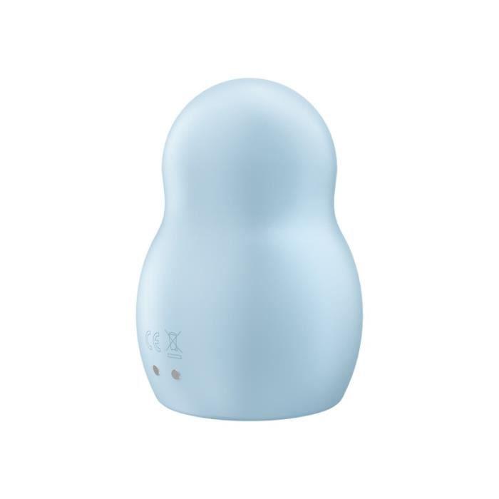 Stimulateur féminin - Satisfyer - Pro To Go 1 - Bleu - Silicone médical - Rechargeable USB