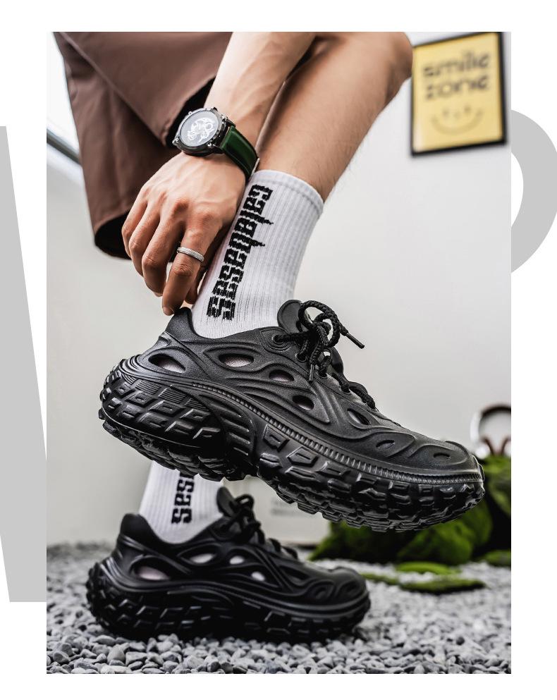 Men's Summer Outdoor Thick-Soled Non-Slip Heel-Covering Sandals with Unique Cushioning Feel