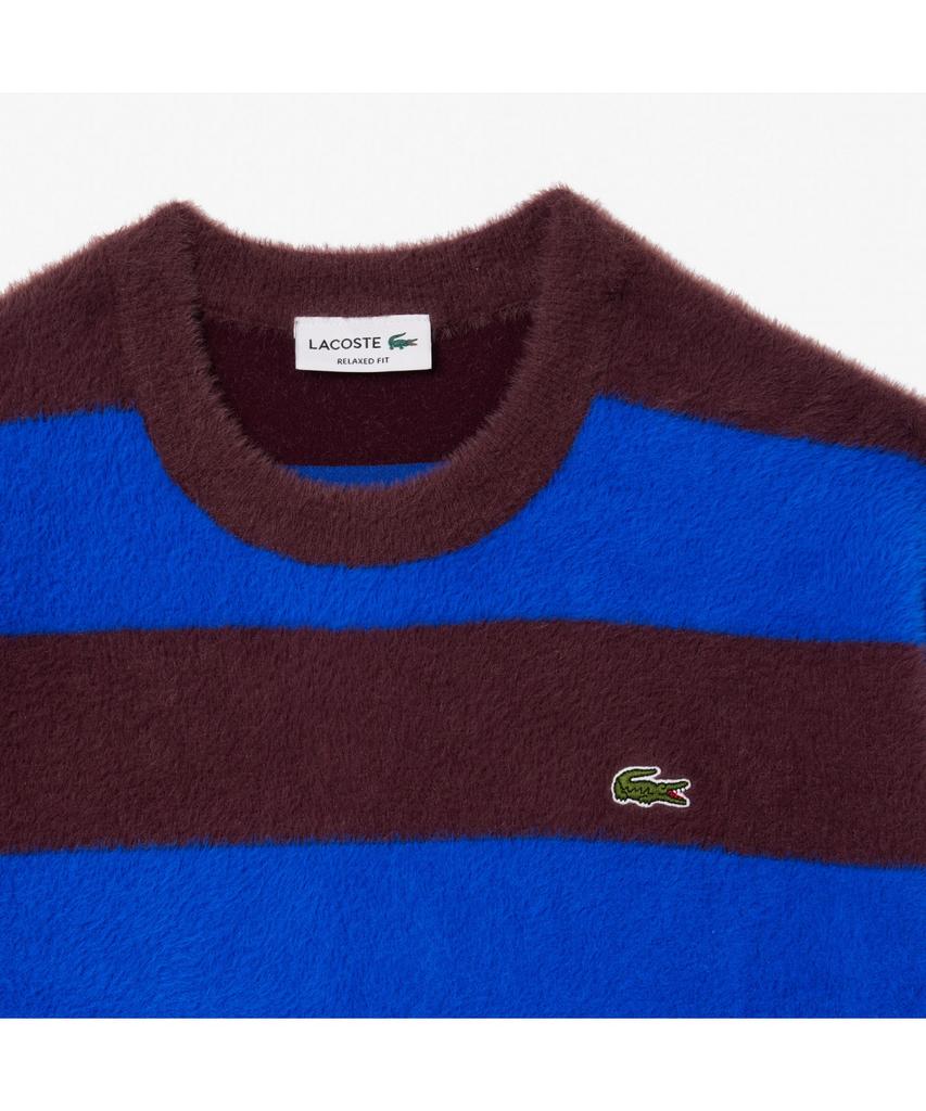 Мужской двусторонний полосатый пуловер LACOSTE Ah2915-54N Ib7