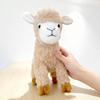 25 см Милая Белая Овечка Плюшевые Игрушки Реалистичная Мягкая Плюшевая Набивная Овечка Детская Успокаивающая Игрушка Украшение Комнаты Подарок на День Рождения