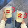 Кружка Apple Girl с крышкой и соломинкой, милая, высококачественная керамическая чашка для воды, бытовая чашка для кофе и сока