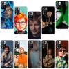 Чехол для телефона Ed Sheeran Певец Для Redmi Note 13 12 Pro Plus 14 15 Pro 5G 11 11T 11E 11S 10 Pro 10S 9 9S Чехол Мобильный Прозрачный ТПУ Capa
