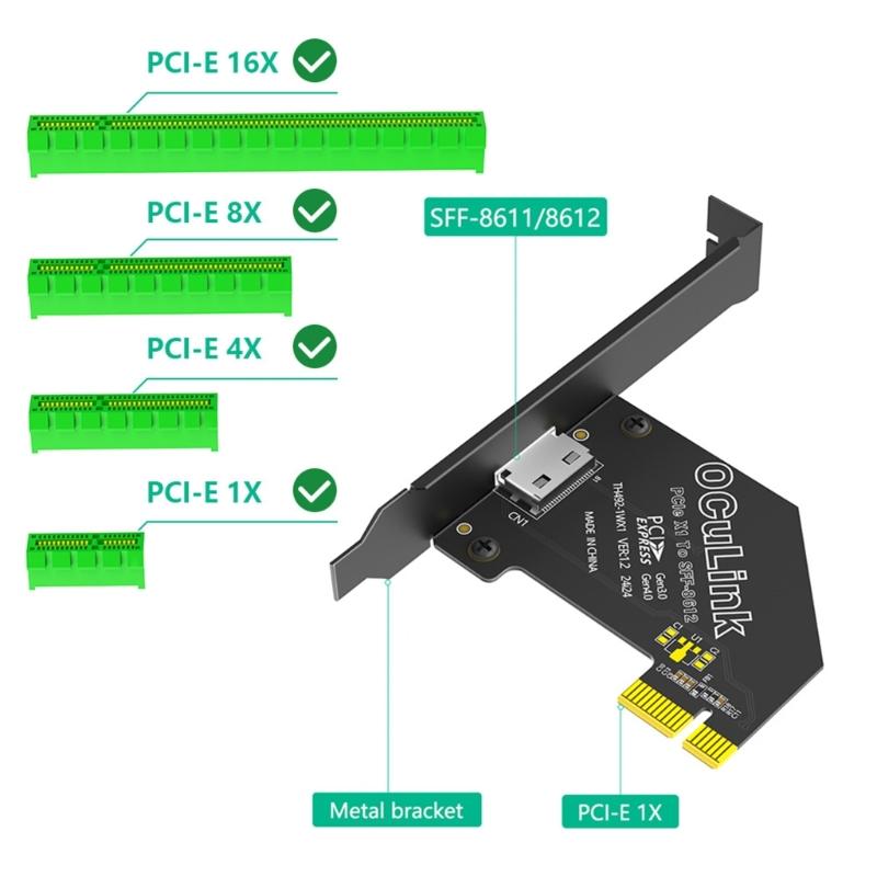 Expansion Card with Cooling for SFF U. and Extended Hardware