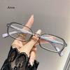 Ultra Light Anti Blue Light Eyeglasses Black Frame Female HD Presbyopia Eyewear Retro Narrow Frame Transparent Reading Glasses