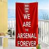 Arsenal Beach Towel Super Soft Microfiber Quickdry Fabric Comfortable Lightweight Portable for Swimming,Beach,Camping, Travel, Beach Accessories,Gym