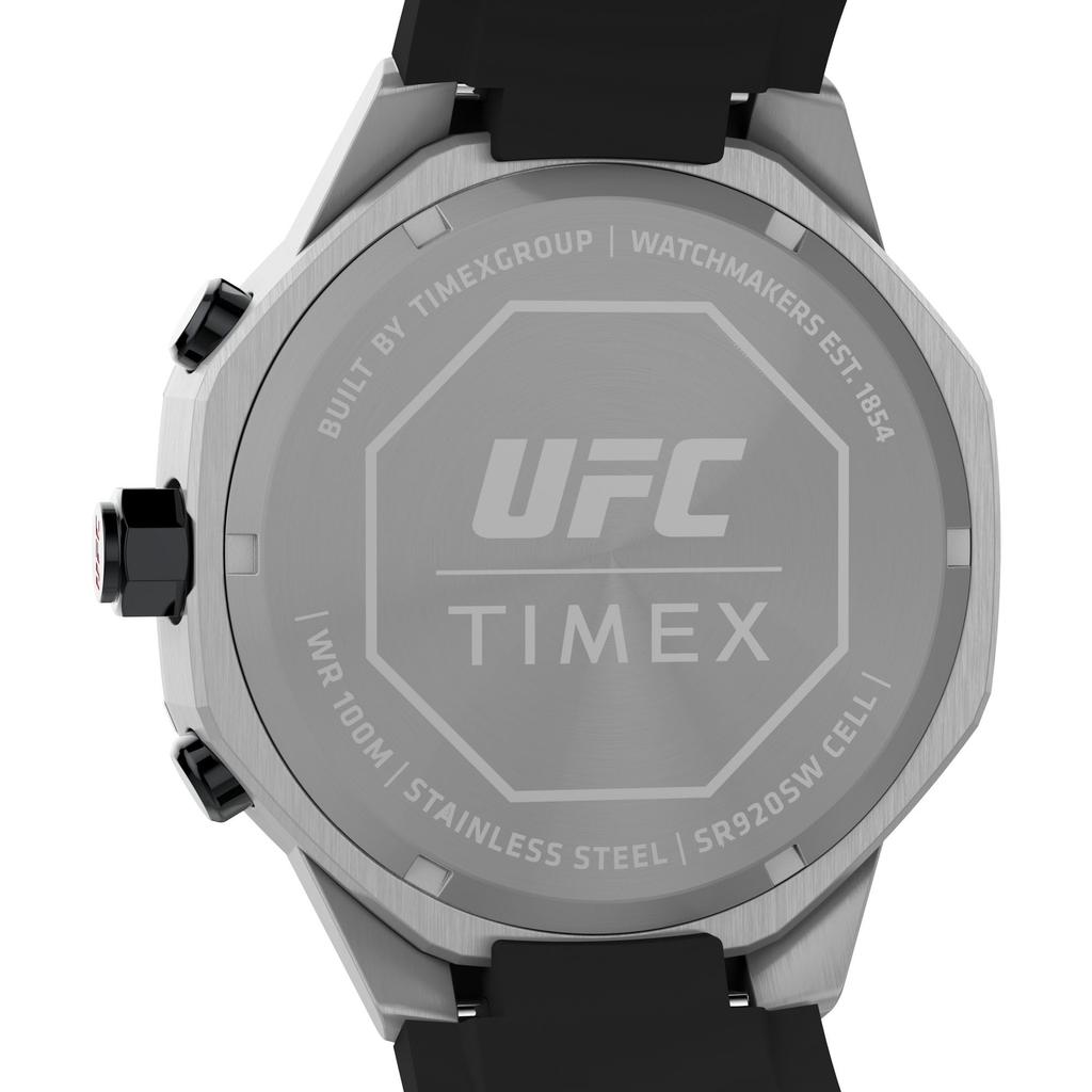 Часы UFC King Strap Black Dial Stainless Steel Acrylic Quartz Watch Brand TW2V99300 Black [TIMEX] Mens [Товар]