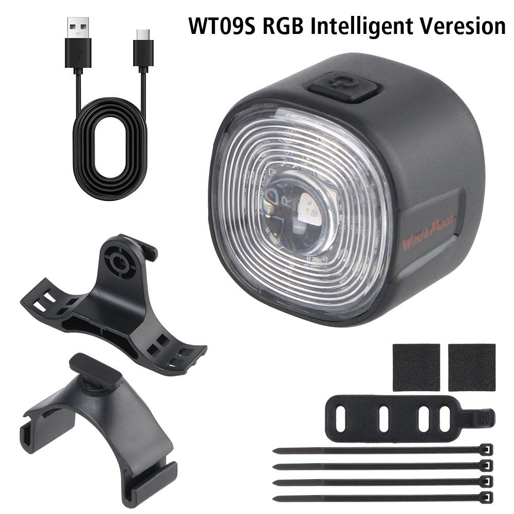 6 режимов освещения Высокая яркость Велосипедный светодиодный задний фонарь Водонепроницаемый велосипедный задний фонарь Интеллектуальный тормозной задний фонарь для велосипеда Зарядка через USB