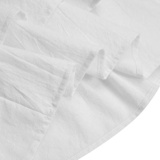 Платье с оборками, асимметричное, 2 цвета, женское, однотонное, большого размера, для улицы