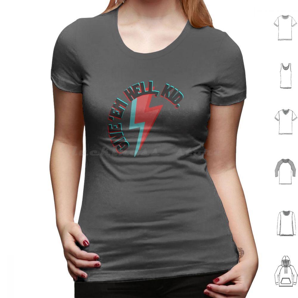 Give em Hell Kid T Shirt Cotton Men Women DIY Print Mcr Gerard Way Mikey Way Ray Toro Frank Iero Three Cheers Three Cheers