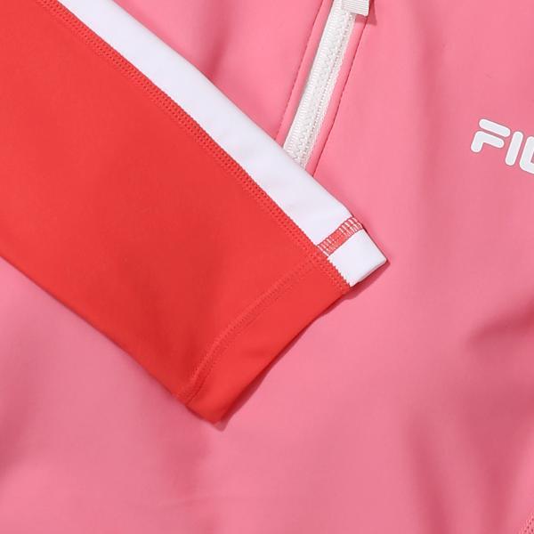 Fila Half Zip Crop Rashguard