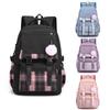 The New Trendy Large-capacity Backpack Can Be Pictured with DIY Printing Middle School Student Schoolbag.