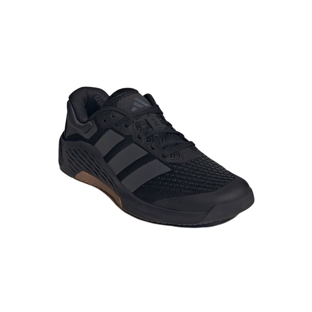 adidas Дропсет 4 Удобные Мягкие Прочные Поддерживающие Тренировочные Обувь Мужская Обувь Черные JR4673