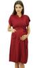Bimba Maternity Robe Nursing Coverup With Side Shoulder Buttons Baby Shower