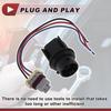 1 Set Front Turn Signal Light Socket Wiring for Freightliner Cascadia No.224394025/224394045 Headlight Lamp Bulb Pigtail Connector Harness