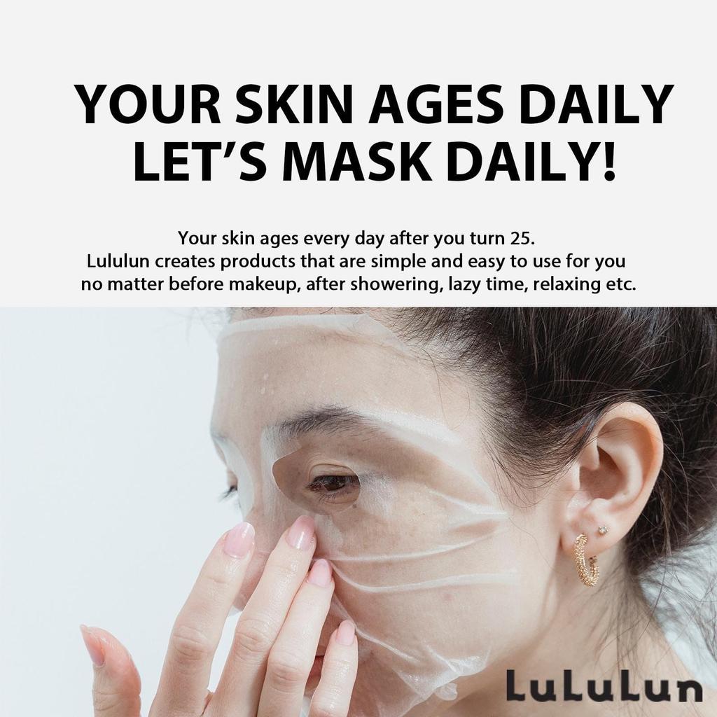 Упаковка масок для лица Lululun Tochigi Lululun 7 листов x 5 пакетов (Аромат точиотоме)