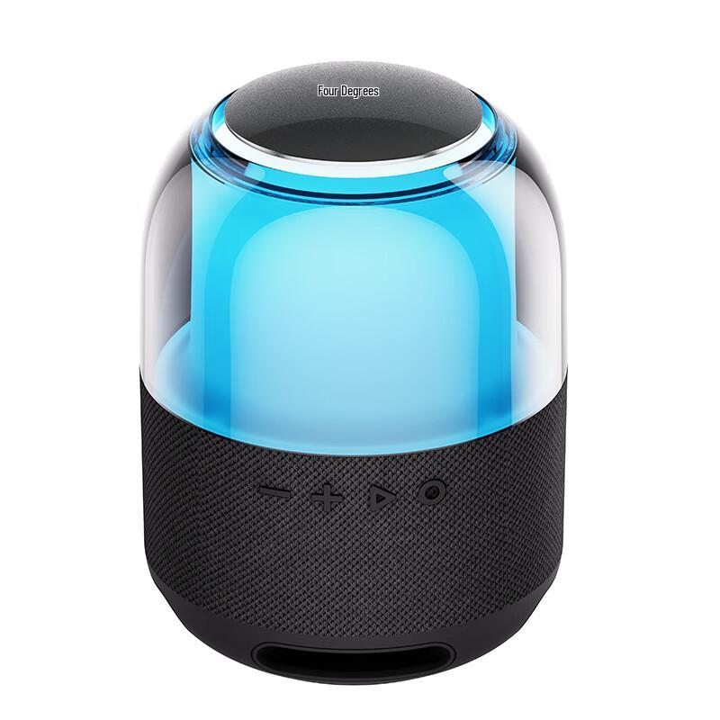 Xiaodu Smart Portable Bluetooth Speaker Colorful Edition with RGB Lights CN plug (adapter included)