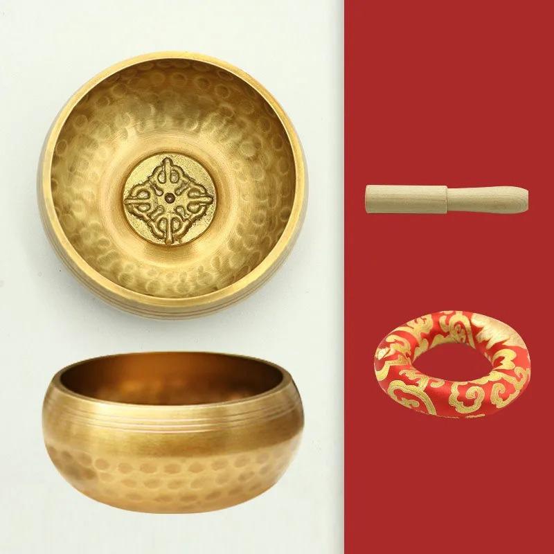 8 см поющая чаша звук исцеление медитация ударные инструменты йога медитация музыкальные аксессуары прозрачный тон металлическая чаша снятие стресса исцеление