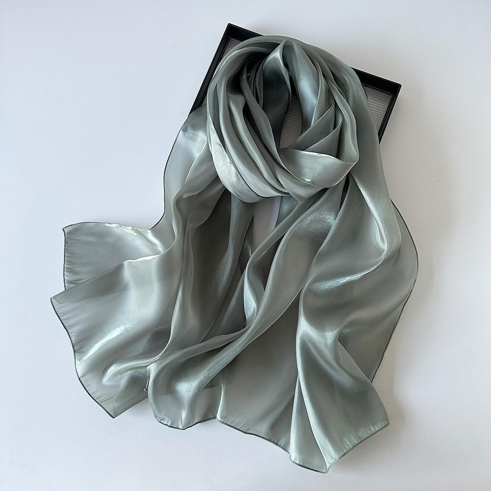 Шарф женский шарф с органами блестящий шарф длинный высококачественный Sense Юго-Восточная Азия Малайзия женский черный платок с кистью