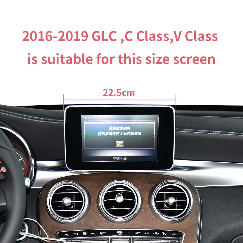 Car Phone Holder For Mercedes-Benz C/GLC/ V-Class 2015-2023 screen navigation bracket magnetic new energy wireless charging
