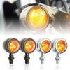 2Pcs Universal Motorcycle Turn Lamp 12V Signal Light LED LED Flashing Light Indicators Blinker for Kawasaki Suzuki Yamaha