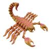 3D-печатная фигурка скорпиона, подвижные суставы, красочная фигурка скорпиона, шарнирная модель животного, игрушка-фиджет, украшение для рабочего стола, орнамент