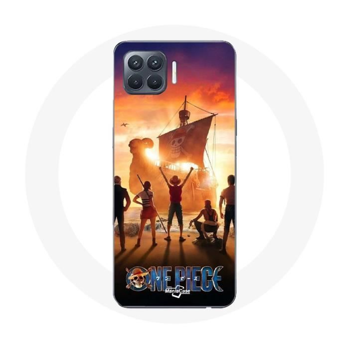 Case - Maniacase - Oppo A93 - Flexible - Black - One Piece Poster Crews Art Season 1