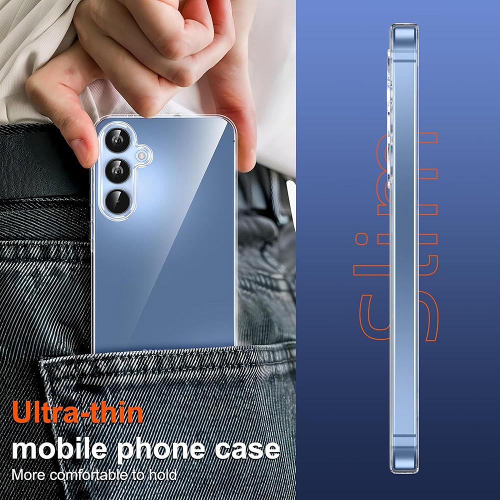 Ультратонкий силиконовый мягкий чехол для Samsung Galaxy S25 S24 S23 S21 FE S22 Ultra Plus S25Edge A16 A06 A55 A35 A15 A05S A54 A34 A14 A53 A33