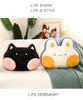 Cute Cartoon 3-in-1 Pillow Blanket: Backrest, Car, Office Nap Essential
