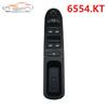 Electric Power Window Switch Mirror Folding Function 6554.KT 6554KT For Peugeot 307 Master Window Control Car Accessory